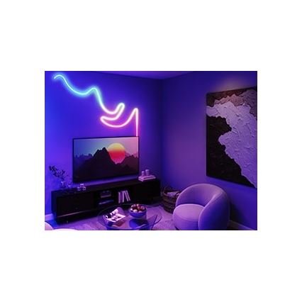 Govee - Neon 2 MATTER paindlik LED Valgusriba 5m RGBIC Wi-Fi IP67