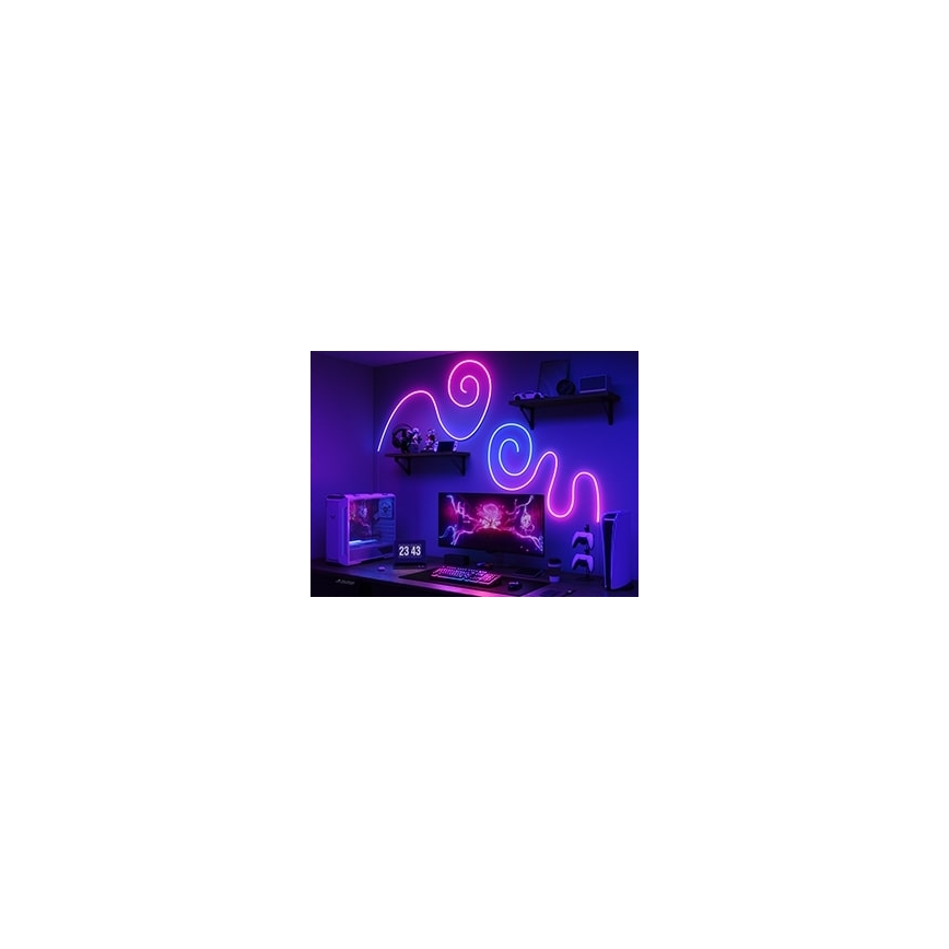 Govee - Neon 2 MATTER paindlik LED Valgusriba 5m RGBIC Wi-Fi IP67