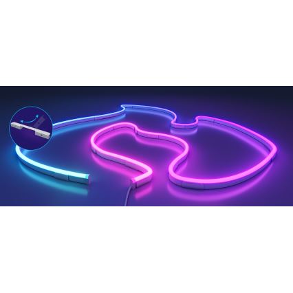 Govee - Neon 2 MATTER paindlik LED Valgusriba 5m RGBIC Wi-Fi IP67