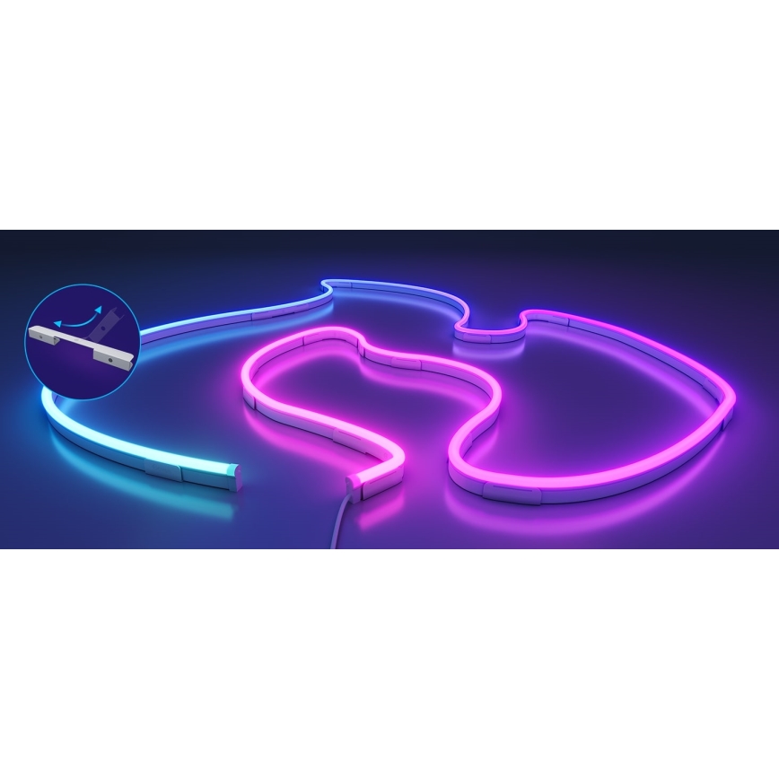 Govee - Neon 2 MATTER paindlik LED Valgusriba 5m RGBIC Wi-Fi IP67