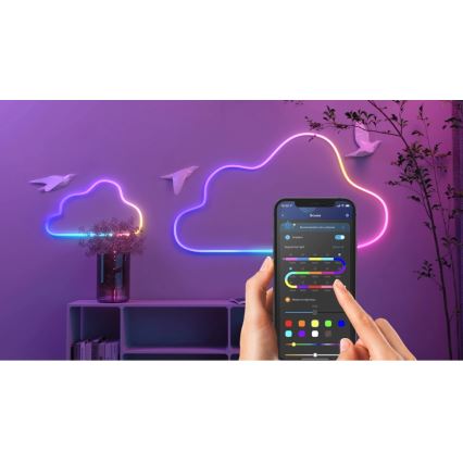 Govee - Neon SMART paindlik LED Valgusriba RGBIC 2m Wi-Fi IP67