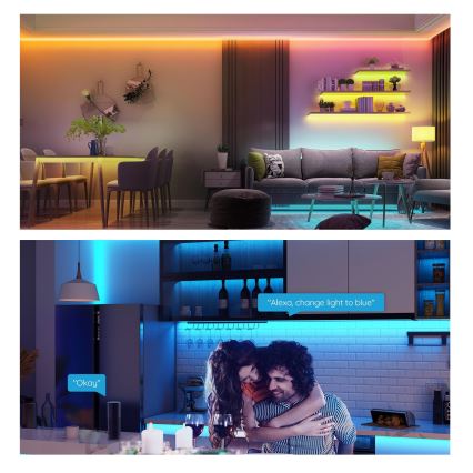 Govee - Nutikas LED RGB hämardatav valgusriba LED/36W/24V 10m Wi-Fi