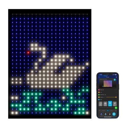 Govee - RGBIC Kardinavalgustus 520 LED 1,5x2m Wi-Fi IP65