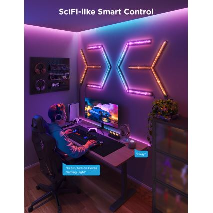Govee - Smart Gaming (4+1) Seinavalgusti RGBIC Wi-Fi