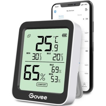 Govee - Termomeeter ja niiskusmõõtja ekraaniga 2xAAA