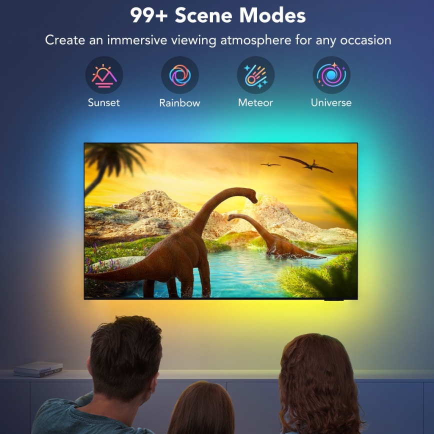 Govee - TV 40-50 nutikas LED taustavalgus RGBIC Wi-Fi