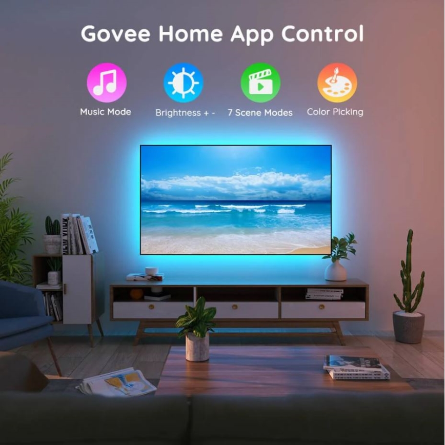 Govee - TV 46-60 nutikas RGB-LED taustavalgustus + kaugjuhtimispult