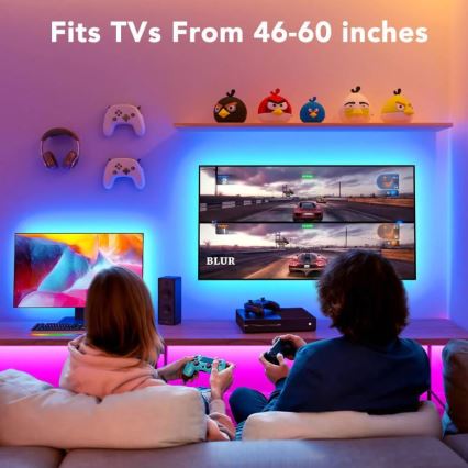 Govee - TV 46-60 nutikas RGB-LED taustavalgustus + kaugjuhtimispult