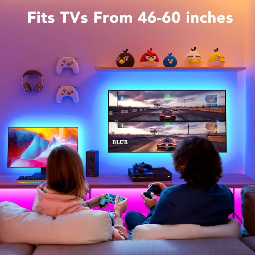 Govee - TV 46-60 SMART LED taustvalgustus RGB + kaugjuhtimispult
