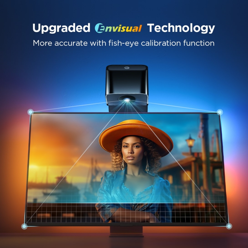 Govee - TV Backlight 3 Lite TV 55-65" SMART LED taustvalgustus RGBICW Wi-Fi IP67 + kaugjuhtimispult