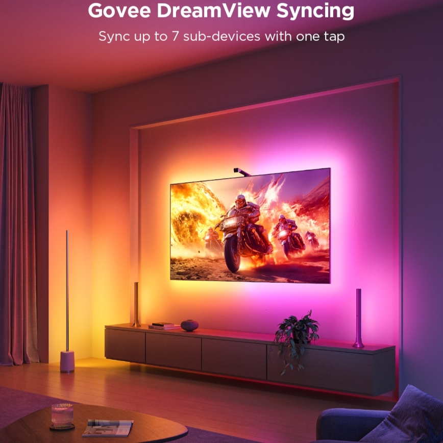 Govee - TV Backlight 3 Lite TV 55-65" SMART LED taustvalgustus RGBICW Wi-Fi IP67 + kaugjuhtimispult