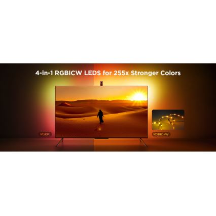 Govee - TV Backlight 3 Lite TV 55-65" SMART LED taustvalgustus RGBICW Wi-Fi IP67 + kaugjuhtimispult