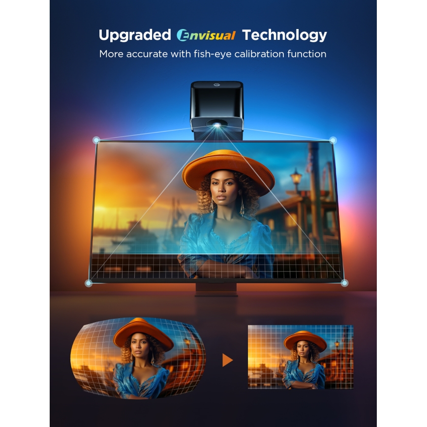 Govee - TV Backlight 3 Lite TV 75-85" SMART LED taustvalgustus RGBICW Wi-Fi IP67