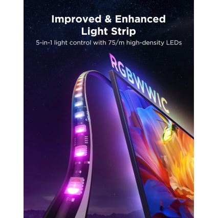 Govee - TV Backlight 3 Pro 55-65 Nutikas LED-taustavalgustus RGBIC Wi-Fi