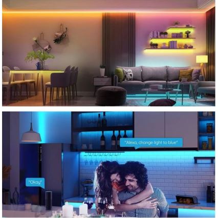 Govee - Wi-Fi RGB Smart LED Valgusriba 5m