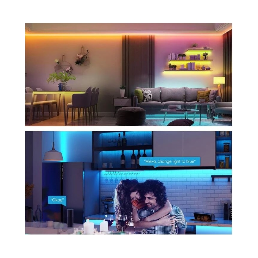Govee - Wi-Fi RGB Smart LED Valgusriba 5m