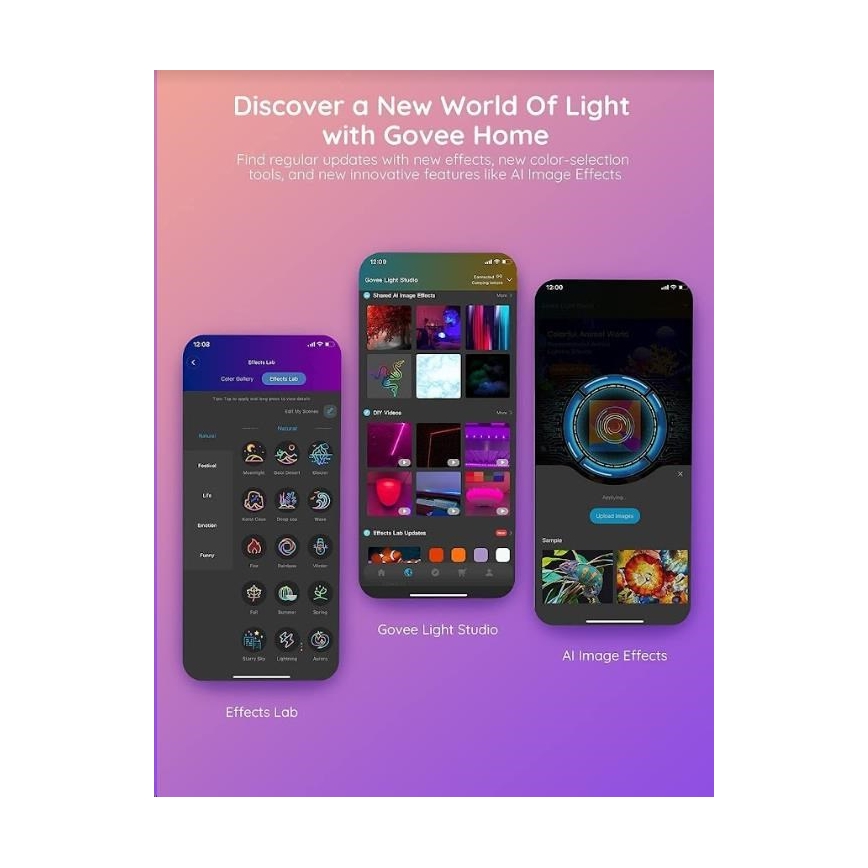 Govee - Wi-Fi RGBIC PRO Smart LED Valgusriba 10m