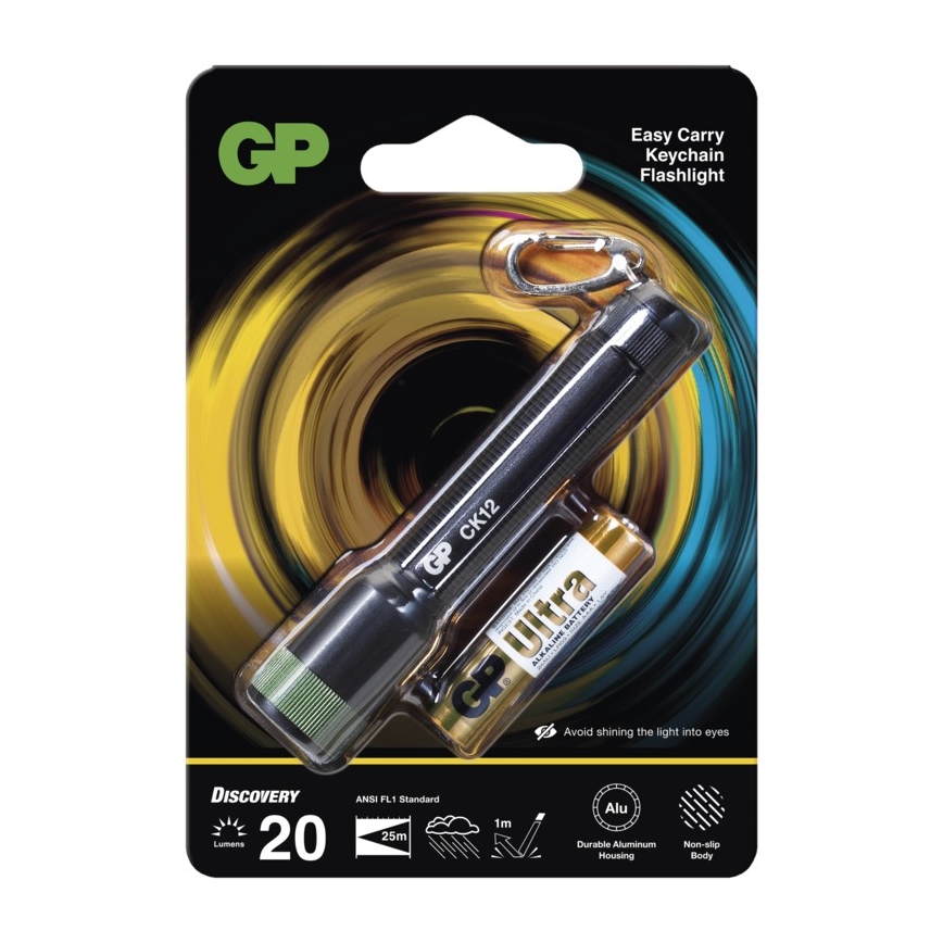 GP LED Taskulamp DISCOVERY CK12 LED/1xAAA