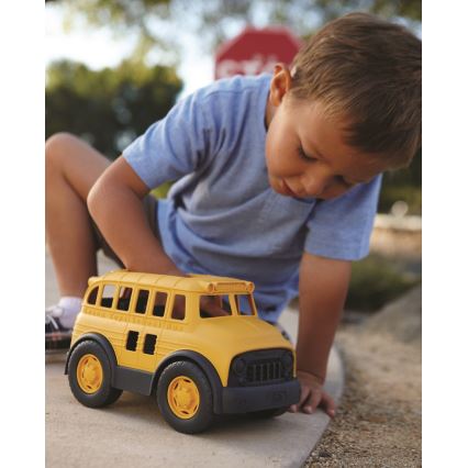 Green Toys - Koolibuss kollane/must