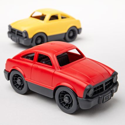 Green Toys - Praam koos autodega valge/sinine