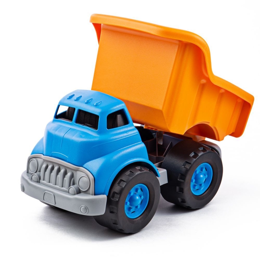 Green Toys - Prügiauto oranž/sinine