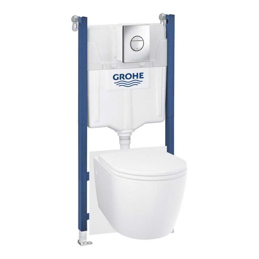 GROHE 103843SH00 - 5-ühes komplekt SOLIDO COMPACT 1,13 m keraamika/valge