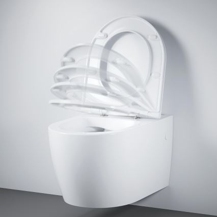 GROHE 103848SH00 - Seinakinnitusega WC-pott START ROUND CERAMIC 368 × 543 mm durovalge