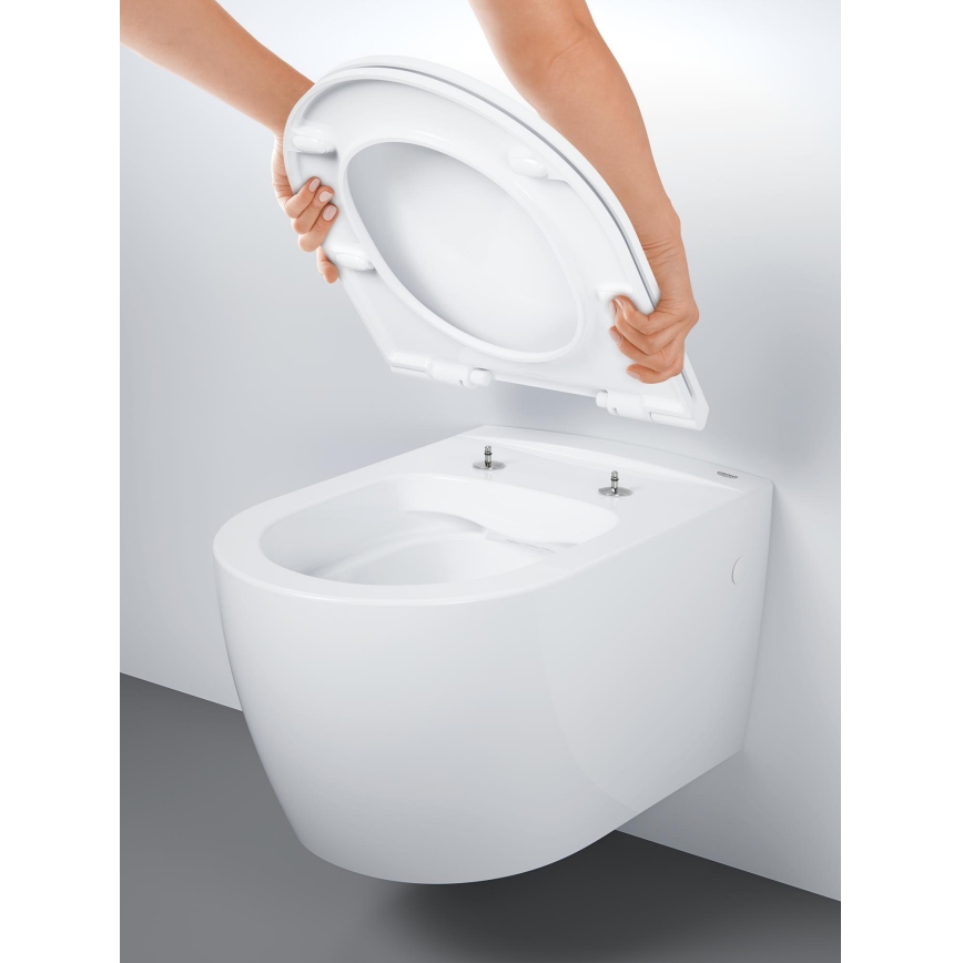 GROHE 103848SH00 - Seinakinnitusega WC-pott START ROUND CERAMIC 368 × 543 mm durovalge
