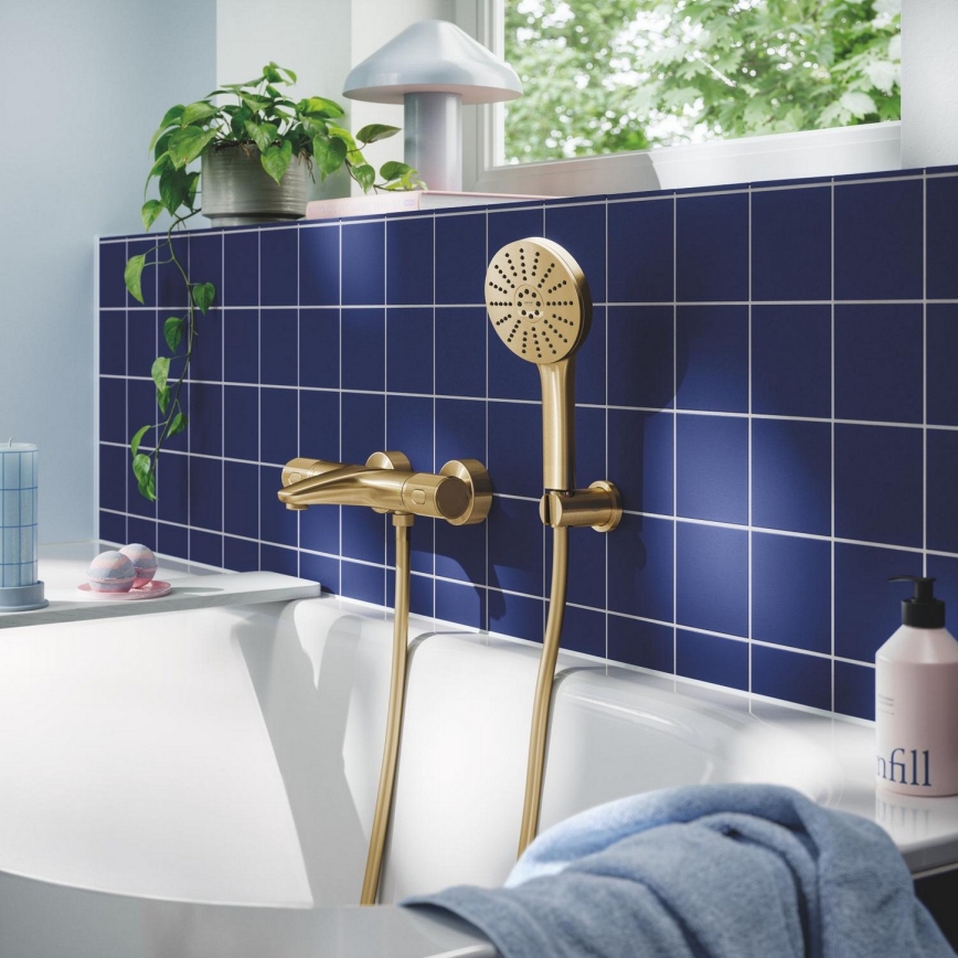 GROHE 134863GN00 - Käsidušš VITALIO JOY+ 120 mm, kuldne