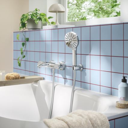 GROHE 1348640000 - VITALIO JOY+ käsidušš, 120 mm, läikiv kroom