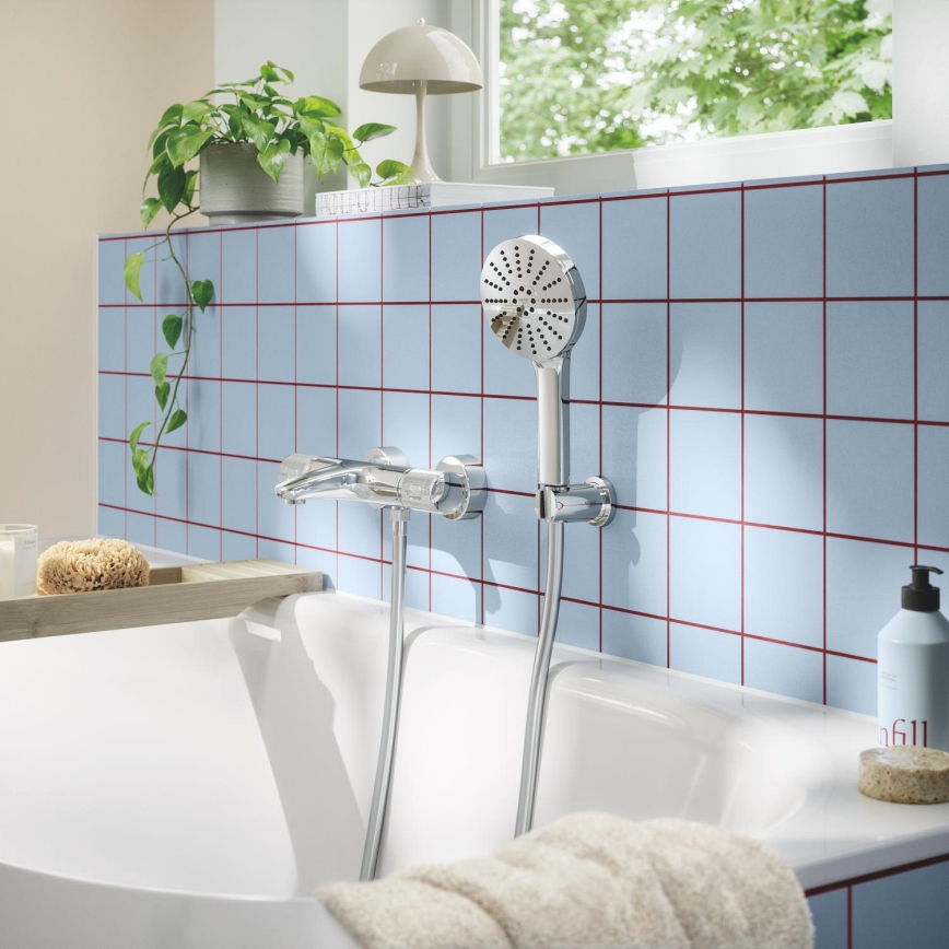 GROHE 1348640000 - VITALIO JOY+ käsidušš, 120 mm, läikiv kroom