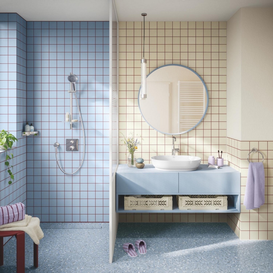 GROHE 1348640000 - VITALIO JOY+ käsidušš, 120 mm, läikiv kroom