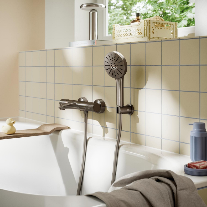 GROHE 134865AL00 - Dušikomplekt VITALIO JOY+ 120 mm grafiit
