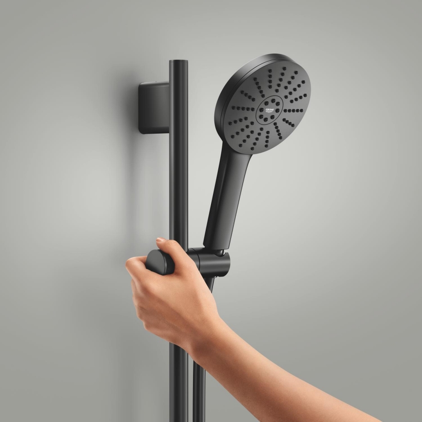 GROHE 1348662430 - Dušikomplekt VITALIO JOY+ 120 mm must
