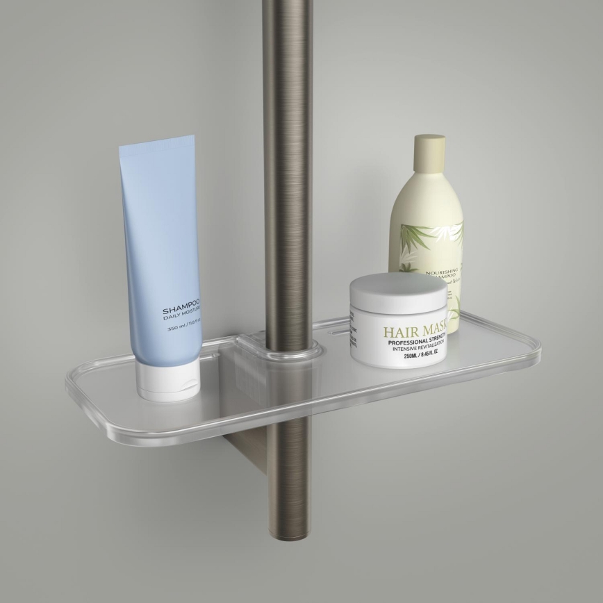 GROHE 134866AL00 - Dušikomplekt VITALIO JOY+ 120 mm grafiit