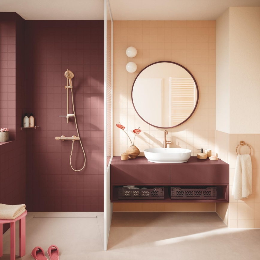 GROHE 134866DL00 - Dušikomplekt VITALIO JOY+ 120 mm vaskviimistlusega