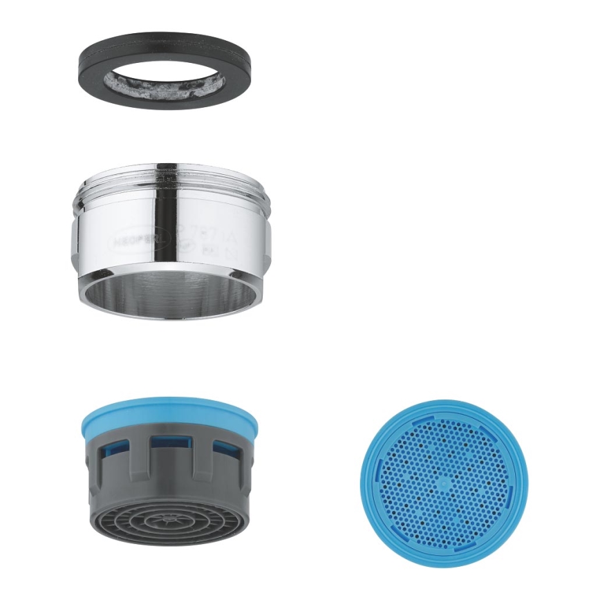 GROHE 13929000 - Kraani aeraator M 24 × 1 läikiv kroom