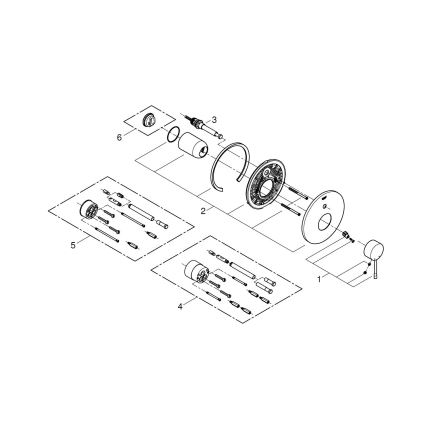 GROHE 19285001 - Vannisegisti ESSENCE läikiv kroom