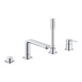 GROHE 19577001 - LINEARE neljaauguline vannisegisti, läikiv kroom