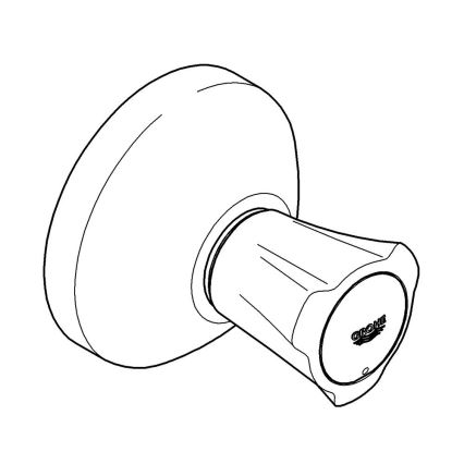 GROHE 19806001 - Pealmine osa peidetud ventiilile COSTA L 20-200 mm, läikiv kroom