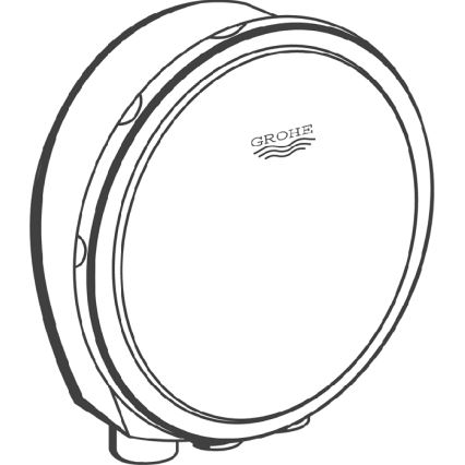 GROHE 19952000-Vanni täite-, äravoolu- ja ülevoolukomplekt TALENTOFILL kroom