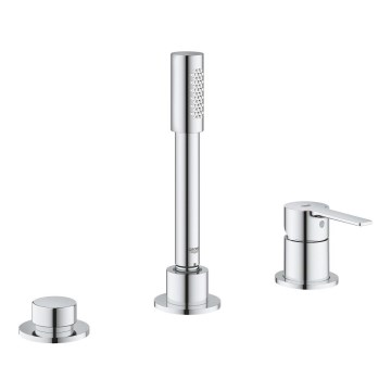 GROHE 19965001 - LINEARE kolmeauguline vannisegisti, läikiv kroom