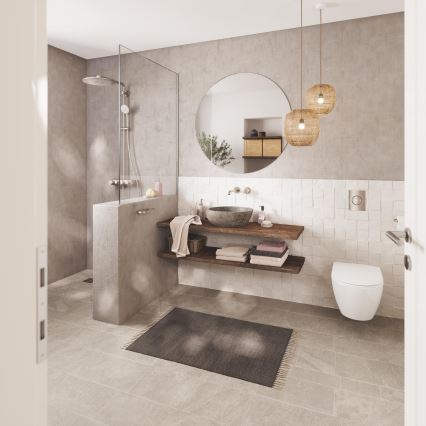 GROHE 19967DC1 - Kaheauguline valamu segisti ESSENCE 230 mm roostevaba teras