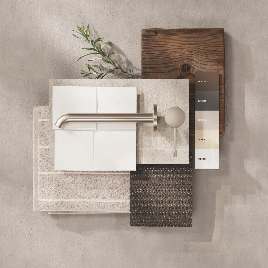 GROHE 19967DC1 - Kaheauguline valamu segisti ESSENCE 230 mm roostevaba teras