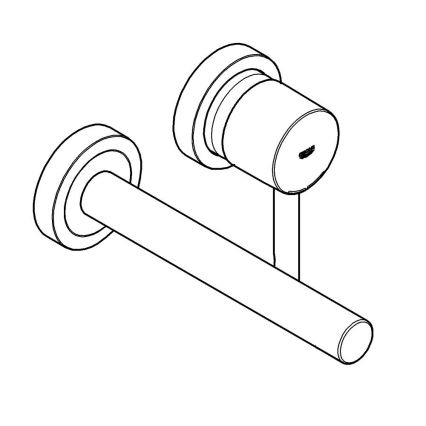 GROHE 19967GN1 - Valamusegisti ESSENCE 230 mm kuldne