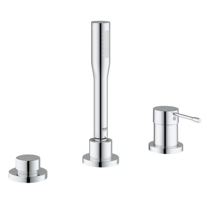 GROHE 19976001 - Kolmeaukne vannisegisti ESSENCE, läikiv kroom