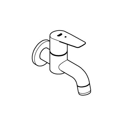 GROHE 20238001 - Äravoolu ventiil DN 15, läikiv kroom