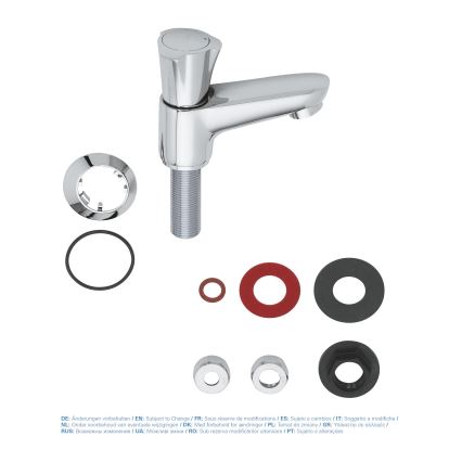 GROHE 20404001 - COSTA L lauale paigaldatav ventiil DN 15, läikiv kroom