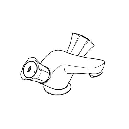 GROHE 21390001 - Valamu segisti COSTA L DN 15 läikiv kroom