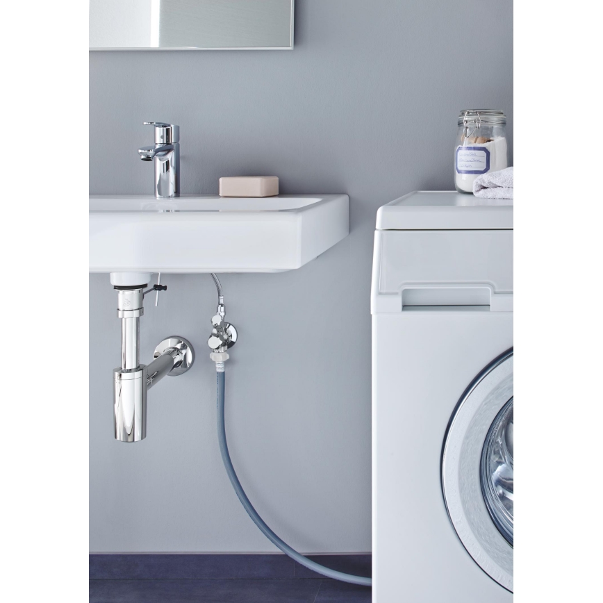 GROHE 22036000 - Kombineeritud nurkventiil ORIGINAL WAS® DN 15, läikiv kroom